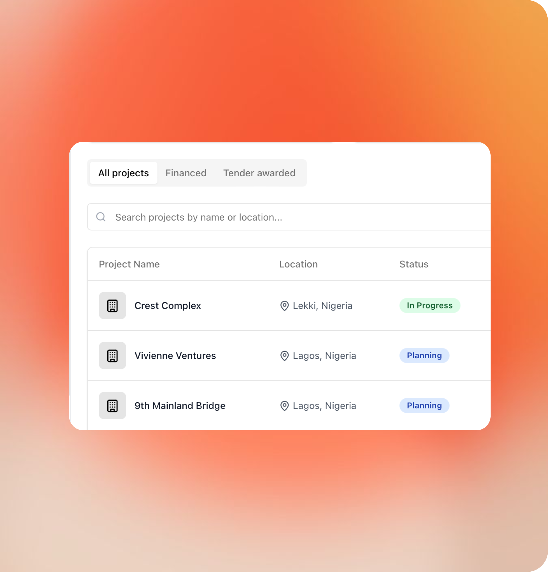 Developer Dashboard Interface